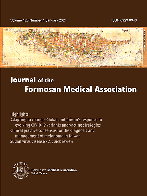 Go to journal home page - Journal of the Formosan Medical Association